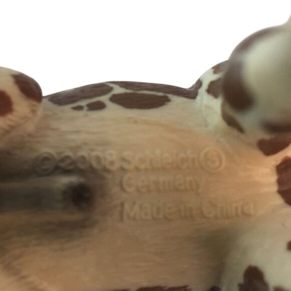 Schleich Giraffe Figures 5 and 7 Inch Toy Lot of 2 Jungle Safari - Picture 5 of 6